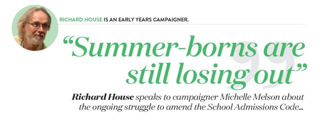 17-Nov Richard House interview Michelle Melson - TEY 7.6 Critical corner